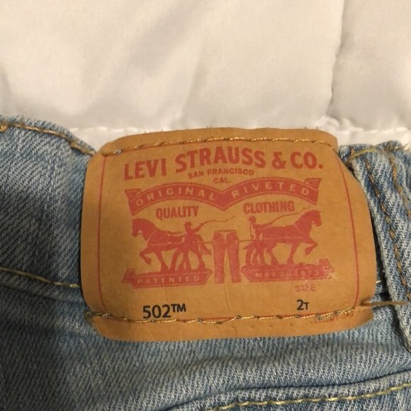 Levi’s 502 regular taper jeans size 2T - Picture 9 of 12